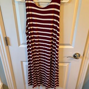 Striped tank dress